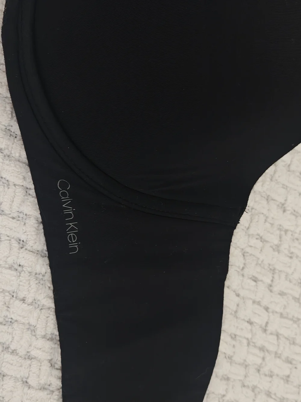 Calvin Klein Black Strapless T-Shirt Bra